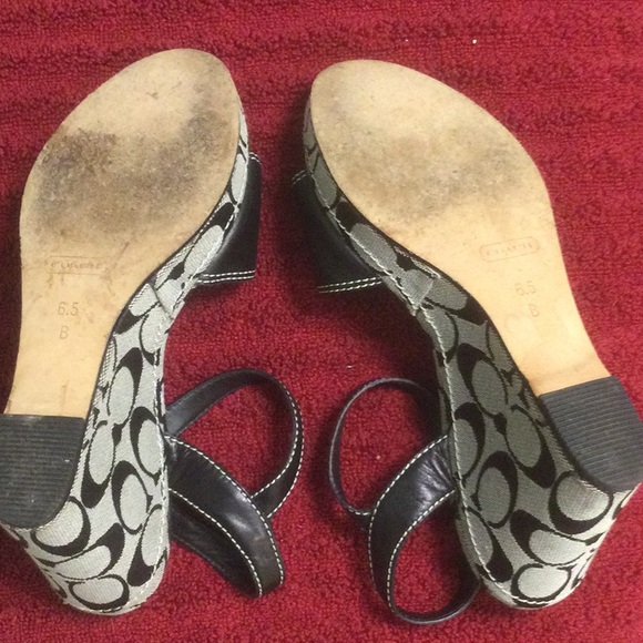 Coach Wedges - Picture 7 of 7